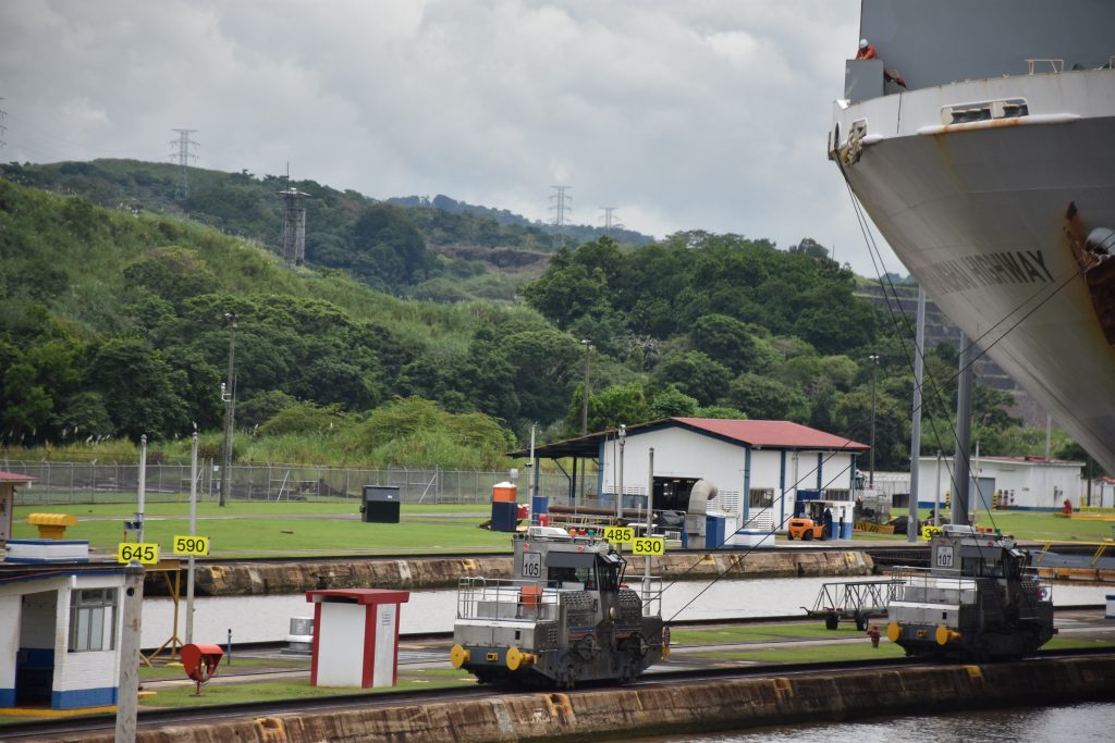 Maßarbeit am Panamakanal