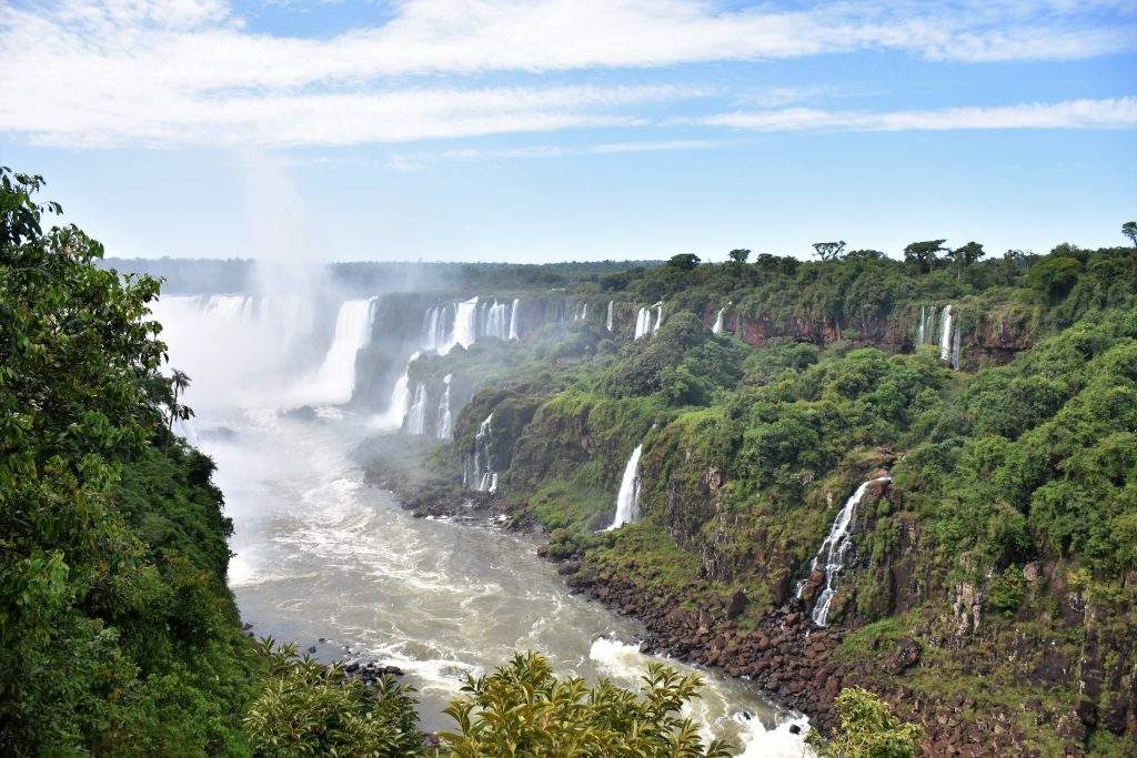 Iguazu Wasserfälle Nebel