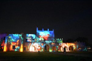 Lichtershow Kloster Valladolid